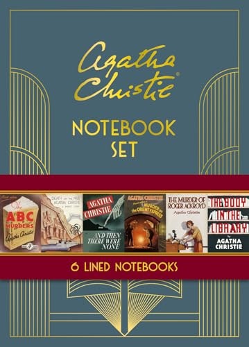 Agatha Christie Notebook Set: $16.06 Agatha Christie Notebook Set: $16.06