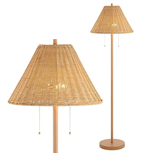 Jonathan Y Nando 61-Inch 2-Light Rattan Floor Lamp: $92.24 Jonathan Y Nando 61-Inch 2-Light Rattan Floor Lamp: $92.24