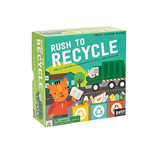 Petit Collage Rush to Recycle Board Game: $12.60 Petit Collage Rush to Recycle Board Game: $12.60