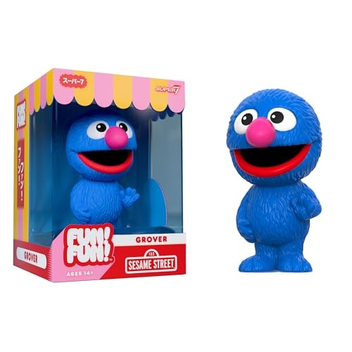 Super7 Sesame Street Grover 5-inch Vinyl Figure: $7.60 Super7 Sesame Street Grover 5-inch Vinyl Figure: $7.60