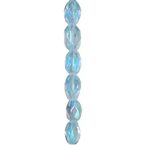 Expo International 9mm x 6mm Oval Faceted Glass Beads 30-Pack: $2.48 Expo International 9mm x 6mm Oval Faceted Glass Beads 30-Pack: $2.48
