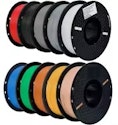 Kingroon 10kg PLA 3D 1.75mm Printer Filament 10-Pack for $52 + free shipping
