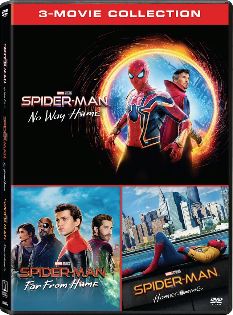 Spider-Man: Far From Home / Homecoming / No Way Home Multi-Feature DVD: $28