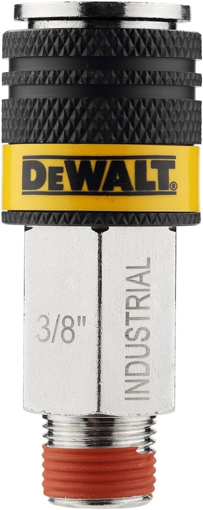 DeWalt 3/8" Industrial Male Coupler: $6.99