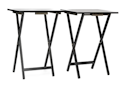 Mainstays Solid Rubberwood Folding TV Tray Table 2-Pack for $20 + free shipping w/ $35