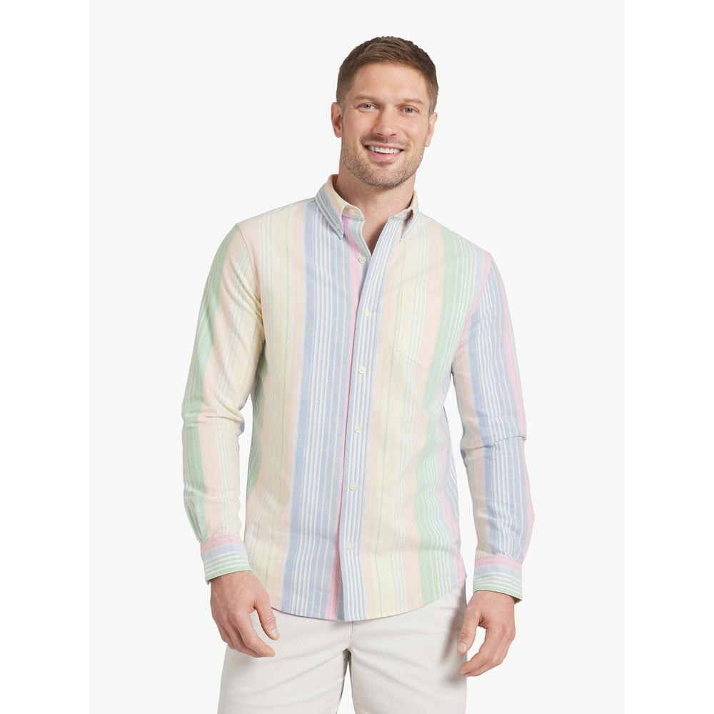 Chaps Men's Long Sleeve Oxford Woven Shirt: $8.24 Chaps Men's Long Sleeve Oxford Woven Shirt: $8.24