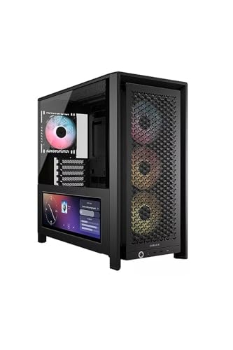Corsair 4000D LCD RS ARGB Mid-Tower ATX PC Case: $349.99 Corsair 4000D LCD RS ARGB Mid-Tower ATX PC Case: $349.99