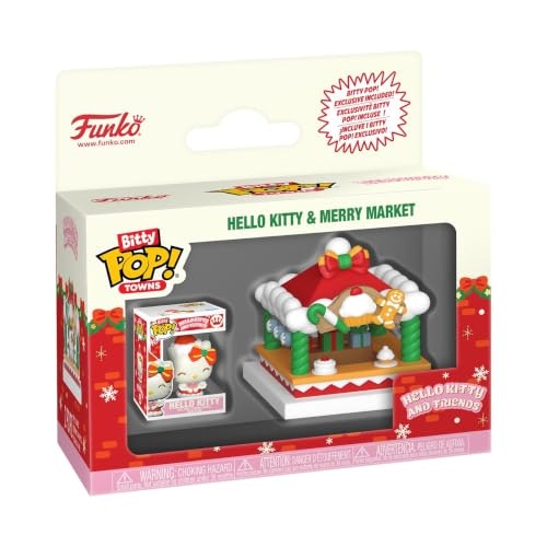 Funko Pop! Bitty Town Hello Kitty and Merry Market Collectible Figure: $7.99 Funko Pop! Bitty Town Hello Kitty and Merry Market Collectible Figure: $7.99