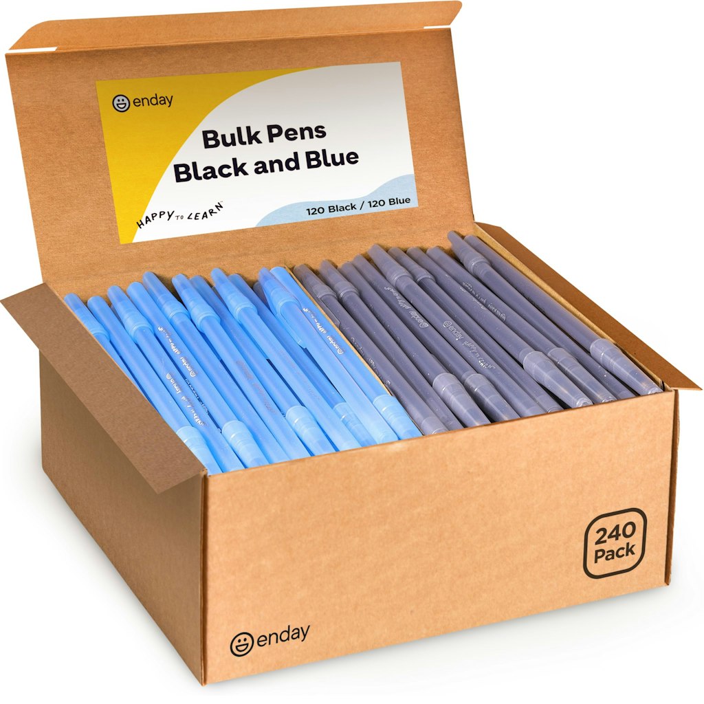 Enday 240-Count Ballpoint Pens Bulk Pack: $28 Enday 240-Count Ballpoint Pens Bulk Pack: $28