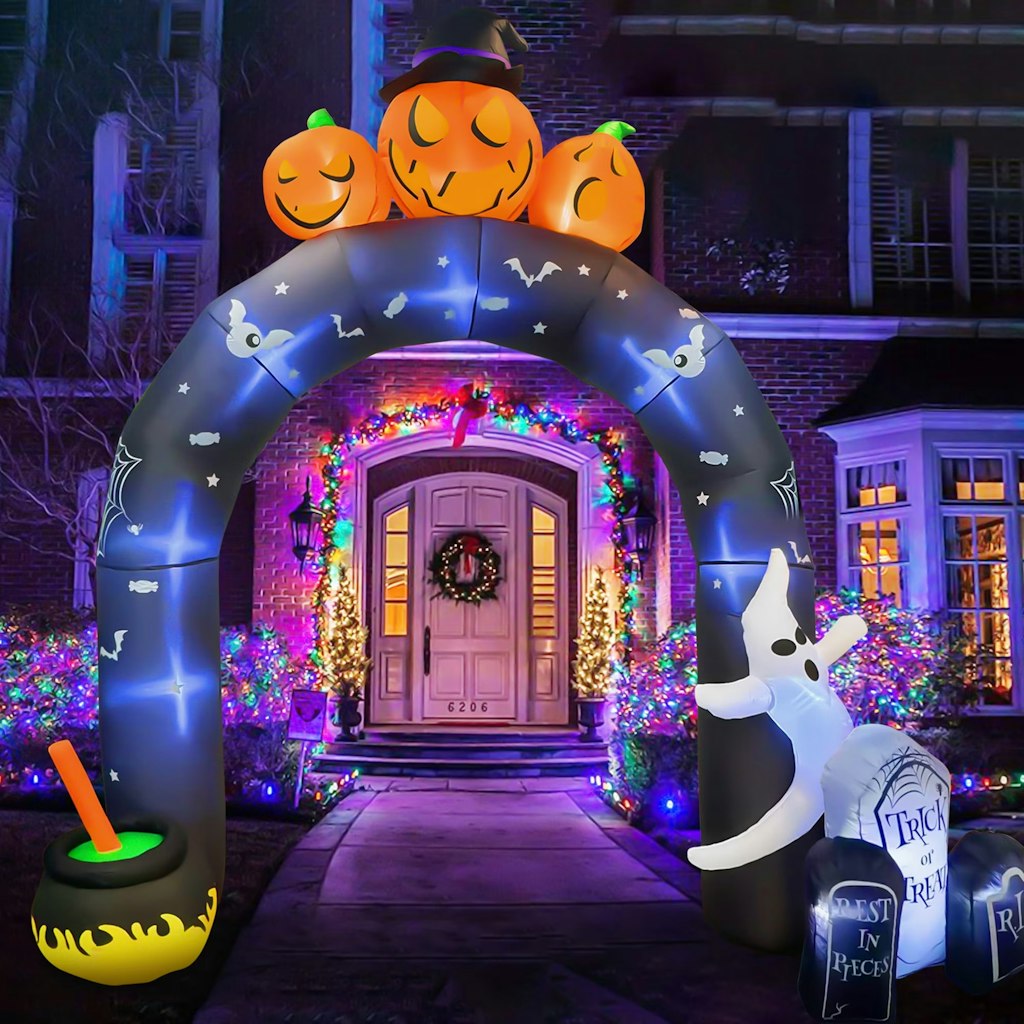GVDV 10-Foot Halloween Inflatable Archway: $66