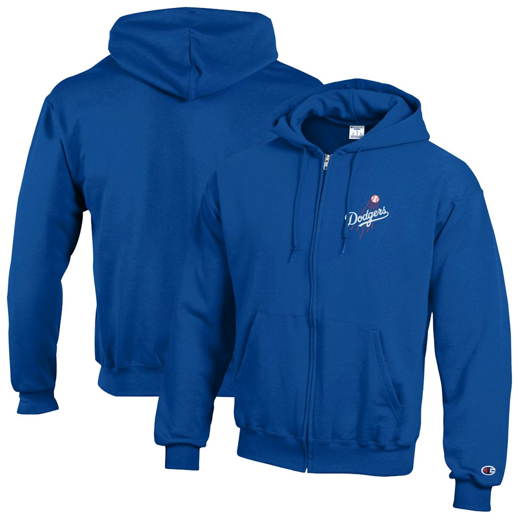 Los Angeles Dodgers Champion Powerblend Full-Zip Hoodie: $49