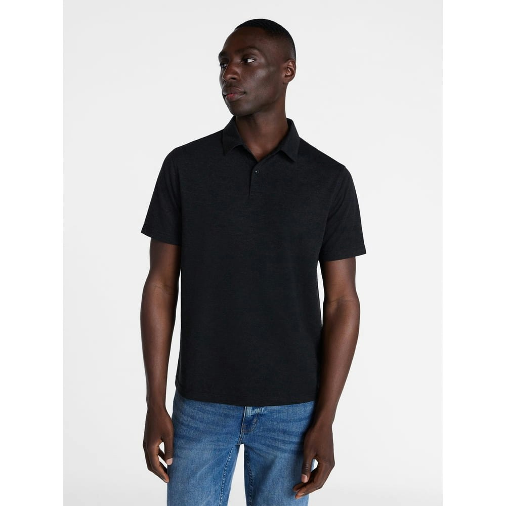 George Men's Double Knit Short Sleeve Polo Shirt: $5.18 George Men's Double Knit Short Sleeve Polo Shirt: $5.18