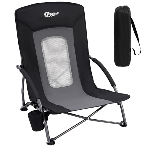 Portal Low Portable Beach Chair: $48.06