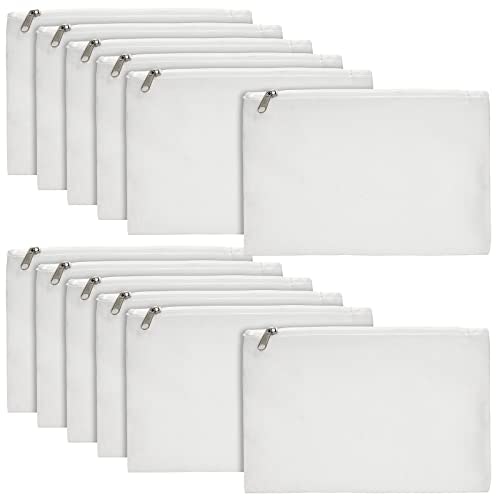 Juvale 8" x 6" Canvas Pencil Case Pouch 12-Pack: $14.99 Juvale 8" x 6" Canvas Pencil Case Pouch 12-Pack: $14.99