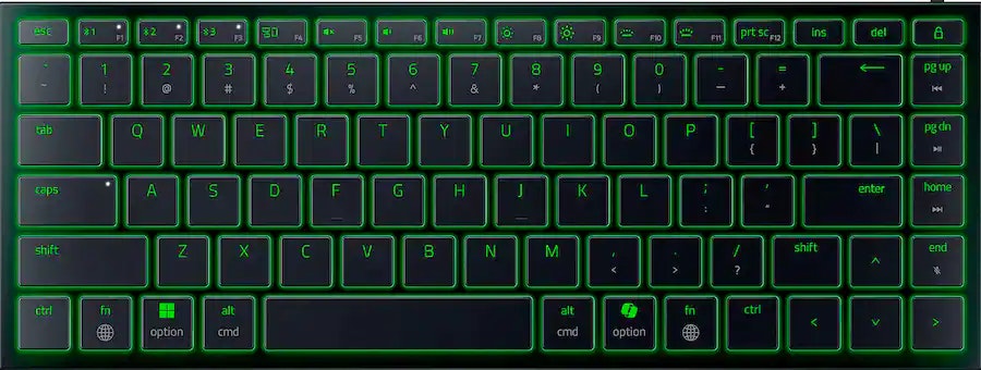 Razer Joro Portable Wireless Gaming Keyboard: $56