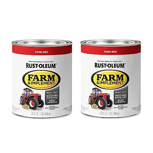 Rust-Oleum Farm and Implement Ford Red Paint: $19.99