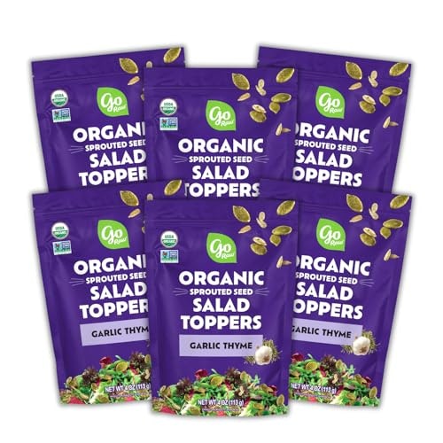 Go Raw Organic Sprouted Garlic Thyme Salad Toppers 6-Pack: $27.81 Go Raw Organic Sprouted Garlic Thyme Salad Toppers 6-Pack: $27.81