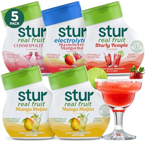 Stur Liquid Water Enhancer Mocktail Variety Pack 5-Pack: $20.82 Stur Liquid Water Enhancer Mocktail Variety Pack 5-Pack: $20.82