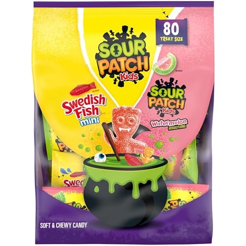 Sour Patch Kids and Swedish Fish Variety Pack 80-Count: $8.92 Sour Patch Kids and Swedish Fish Variety Pack 80-Count: $8.92