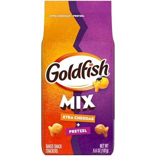 Goldfish Xtra Cheddar and Pretzel Crackers 6.6-oz. Bag: $2.90 Goldfish Xtra Cheddar and Pretzel Crackers 6.6-oz. Bag: $2.90