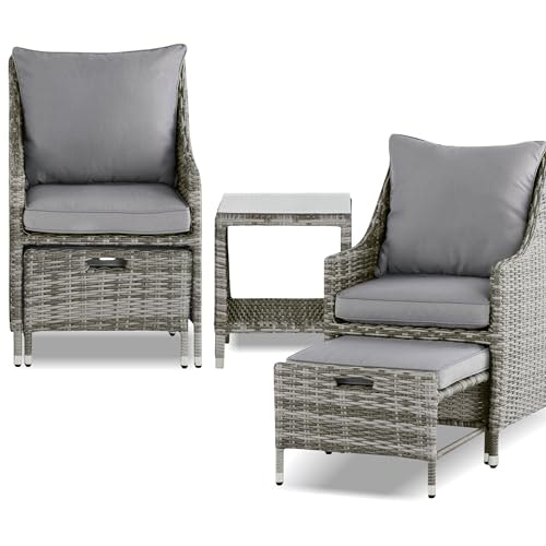 Elle Decor Vallauris 5-Piece Outdoor Wicker Patio Furniture Set: $499.99 Elle Decor Vallauris 5-Piece Outdoor Wicker Patio Furniture Set: $499.99
