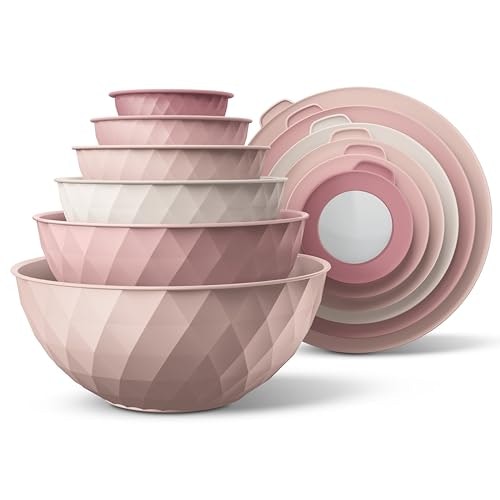 Cook with Color 12-Piece Mixing Bowl Set with Lids: $22.25 Cook with Color 12-Piece Mixing Bowl Set with Lids: $22.25