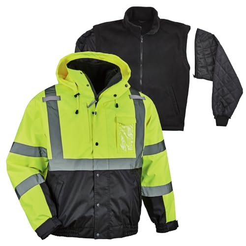 Ergodyne GloWear 8381 High Visibility Reflective Bomber Jacket: $50.65 Ergodyne GloWear 8381 High Visibility Reflective Bomber Jacket: $50.65
