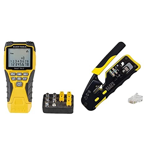 Klein Tools Cable Tester and Data Cable Installation Tool Kit: $144.44 Klein Tools Cable Tester and Data Cable Installation Tool Kit: $144.44