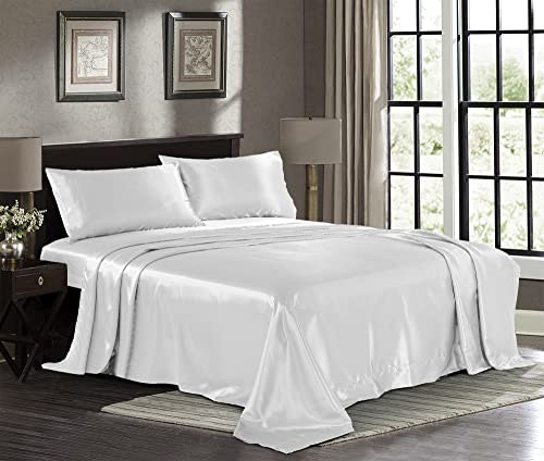 Satin King 4-Piece Sheet Set: $30.99