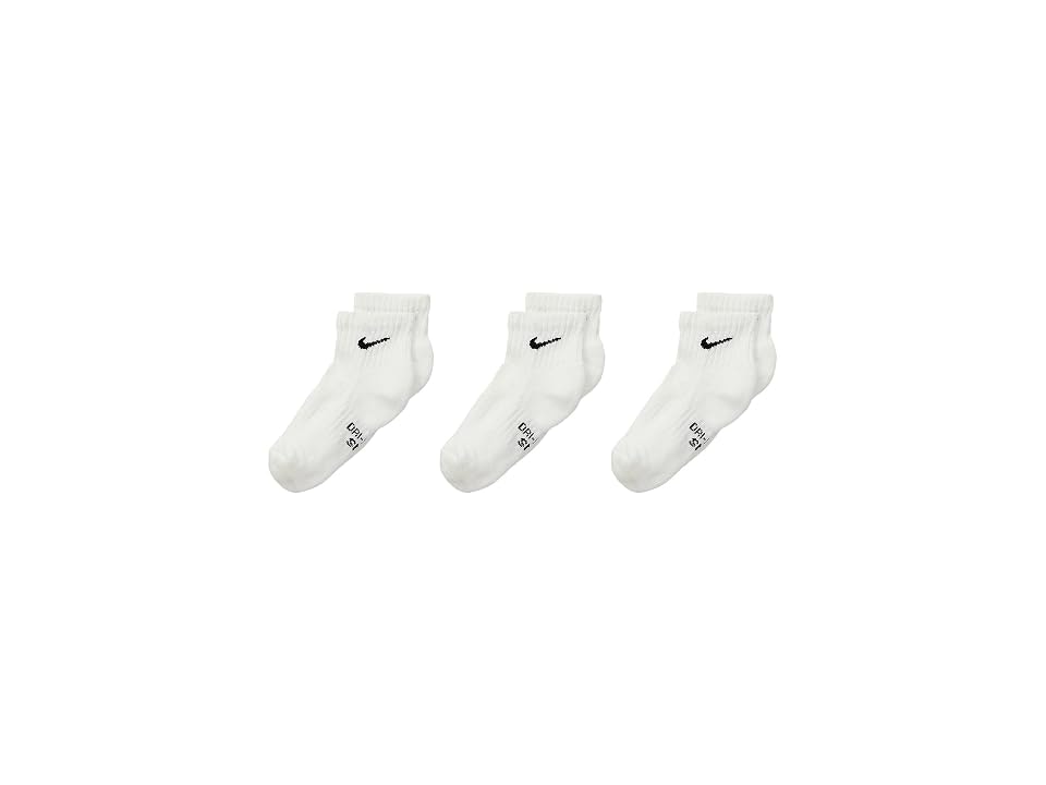 Nike Kids Performance Cushioned Dri-Fit Quarter Training Socks 6-Pack: $20 Nike Kids Performance Cushioned Dri-Fit Quarter Training Socks 6-Pack: $20