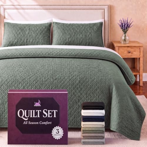 Sleephoria King Quilt Bedding Set 3-Piece: $33.14 Sleephoria King Quilt Bedding Set 3-Piece: $33.14