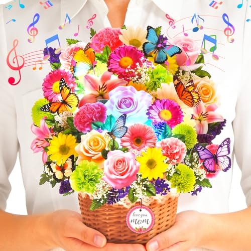 Viviken Musical Pop-Up Mother's Day Card: $7.64