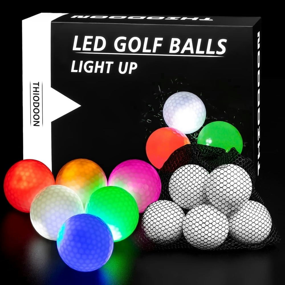 Thiodoon LED Glow-in-the-Dark Golf Balls 6-Pack: $20.99 Thiodoon LED Glow-in-the-Dark Golf Balls 6-Pack: $20.99
