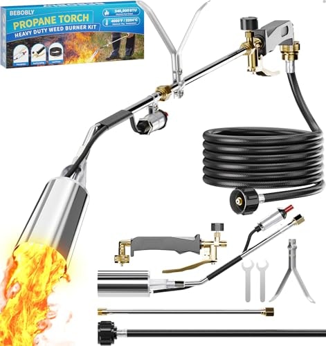 Bebobly 340,000 BTU Propane Weed Torch: $33.66 Bebobly 340,000 BTU Propane Weed Torch: $33.66