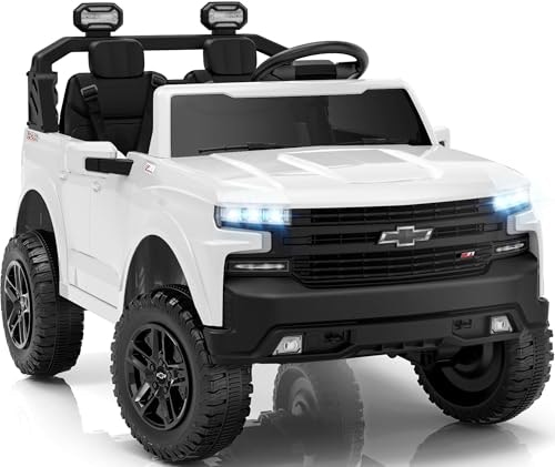 Chevrolet Silverado 24V 2-Seater Electric Ride-On Truck: $322.99
