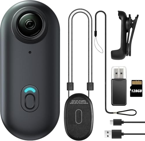 Meoilkolnm 4K 128GB Portable Mini Body Camera: $64.59 Meoilkolnm 4K 128GB Portable Mini Body Camera: $64.59