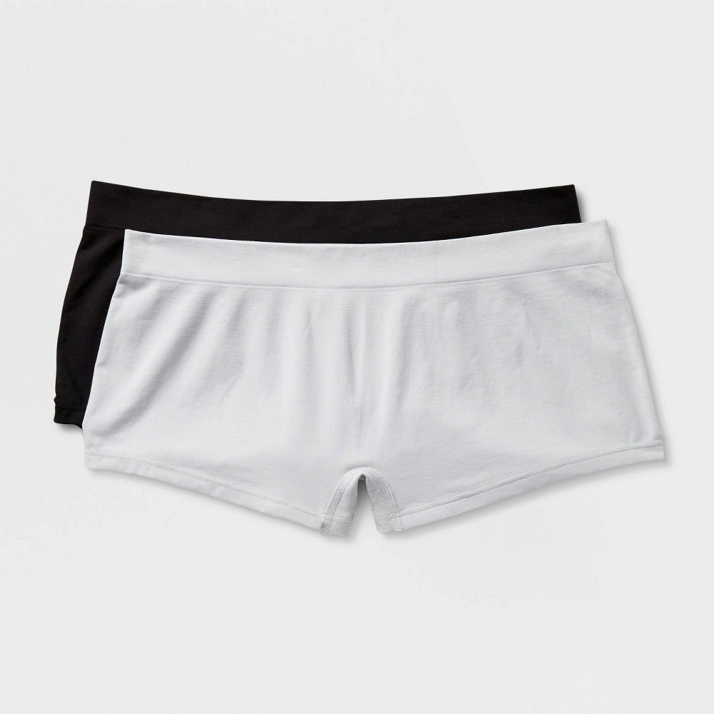 Auden Women's Seamless Boy Shorts 2-Pack: $15 Auden Women's Seamless Boy Shorts 2-Pack: $15