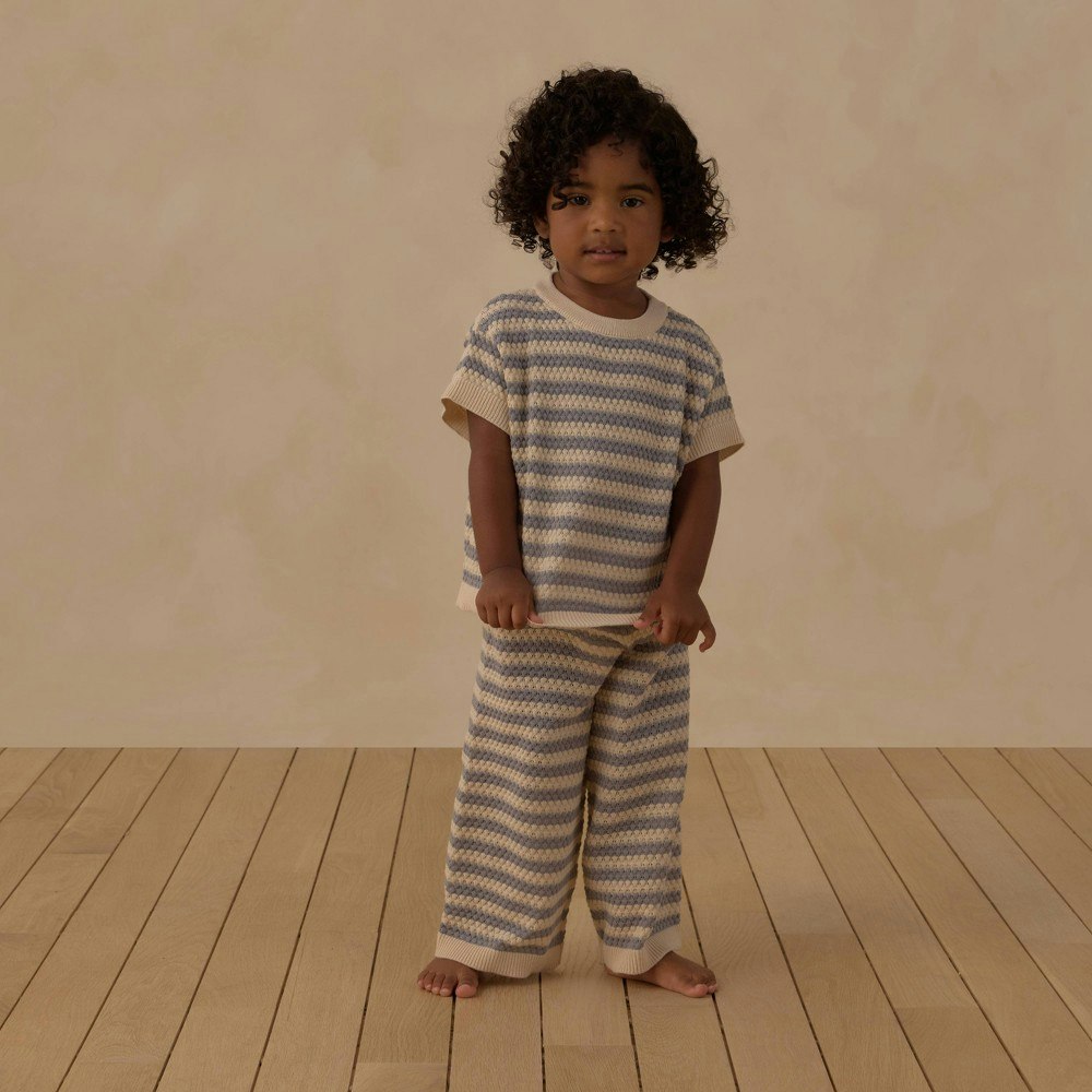 Toddler Girls' Striped Honeycomb Sweater Knit Top and Pants Set 5T: $30 Toddler Girls' Striped Honeycomb Sweater Knit Top and Pants Set 5T: $30