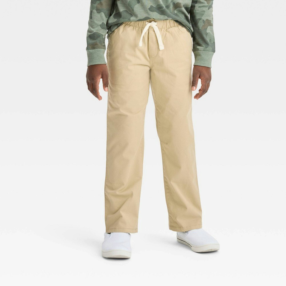 Cat & Jack Boys' Straight Fit Woven Pull-On Pants: $9.60 Cat & Jack Boys' Straight Fit Woven Pull-On Pants: $9.60