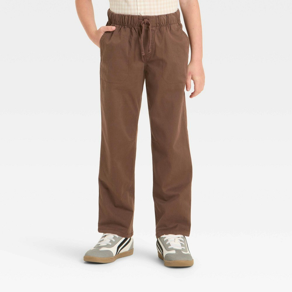 Cat & Jack Boys' Straight Fit Pull-On Pants 16 Husky: $12