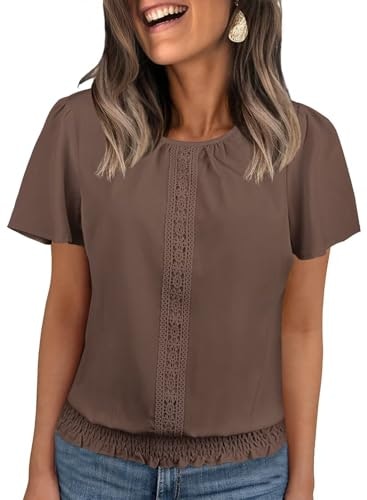 Falechay Women's Scoop Neck Pleated Top: $25.49 Falechay Women's Scoop Neck Pleated Top: $25.49