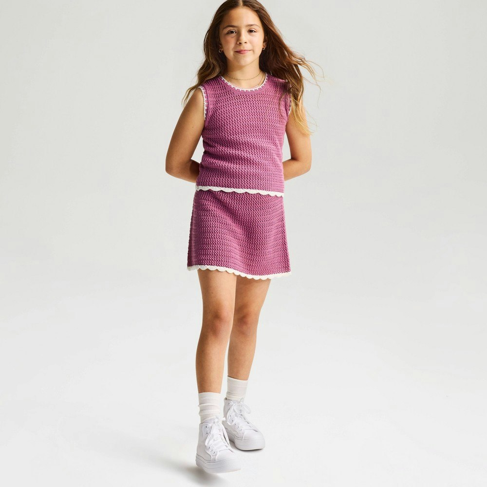 Cat & Jack Girls' Scallop Sweater Vest: $20 Cat & Jack Girls' Scallop Sweater Vest: $20
