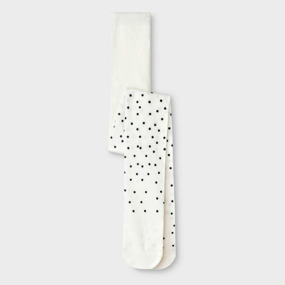 Cat & Jack Girls' Cotton Dot Sweater Tights: $6 Cat & Jack Girls' Cotton Dot Sweater Tights: $6