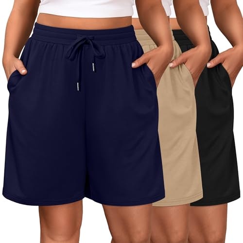 Riyiper Women's Bermuda Shorts 3-Pack: $36.54 Riyiper Women's Bermuda Shorts 3-Pack: $36.54