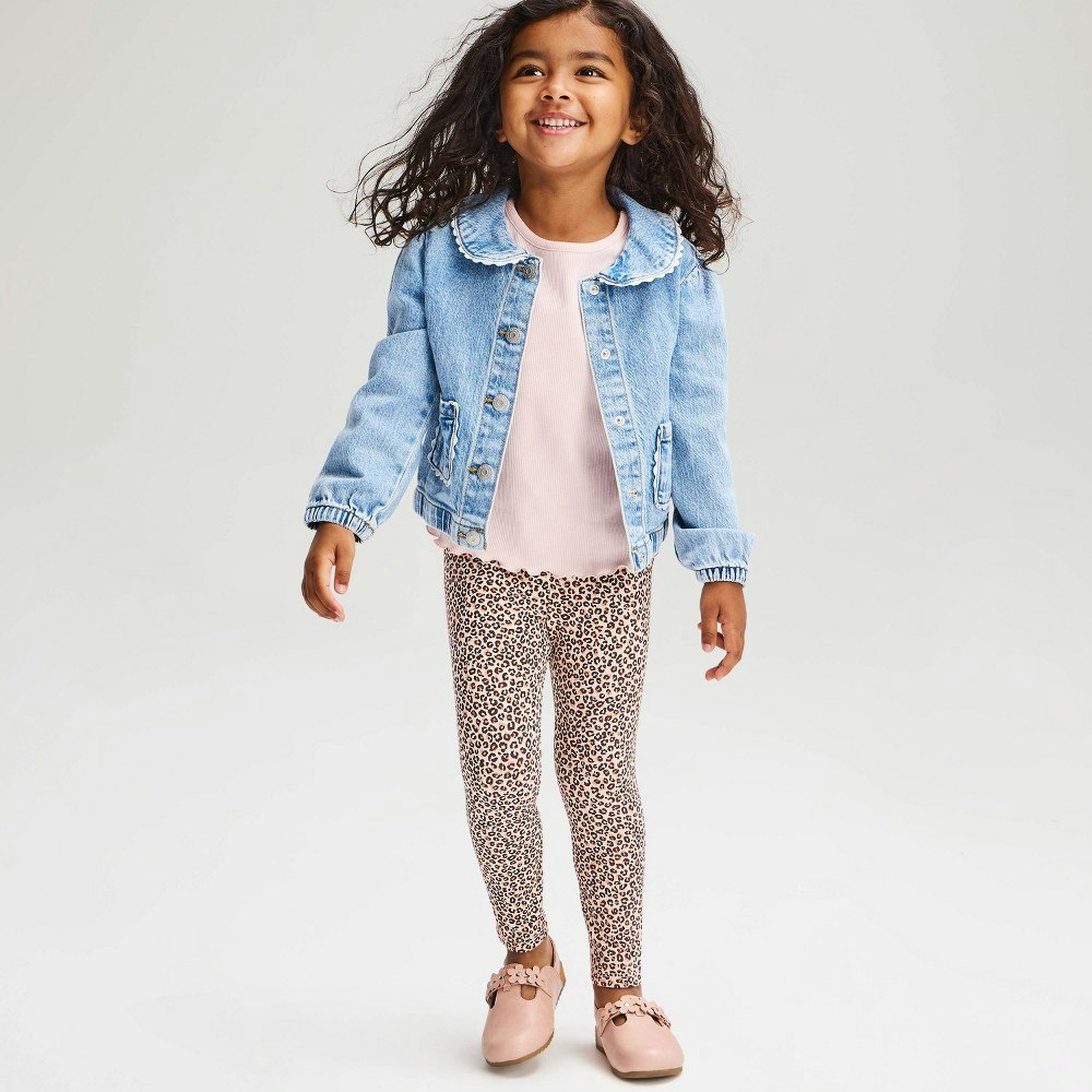 Cat & Jack Toddler Girls' Leopard Print Leggings 3T: $5 Cat & Jack Toddler Girls' Leopard Print Leggings 3T: $5