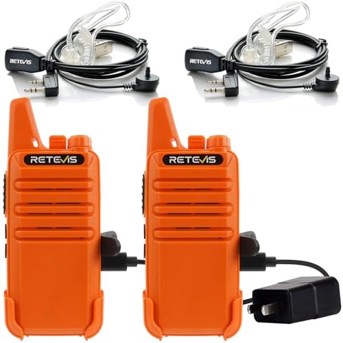 Retevis RT22 Two-Way Radio With Earpiece: $29.99 Retevis RT22 Two-Way Radio With Earpiece: $29.99