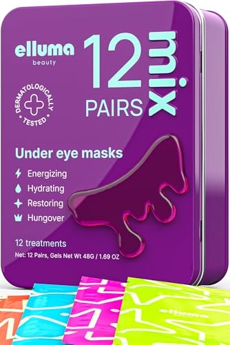 Elluma Beauty Under Eye Hydrogel Patches 12-Pair Set: $9.59 Elluma Beauty Under Eye Hydrogel Patches 12-Pair Set: $9.59
