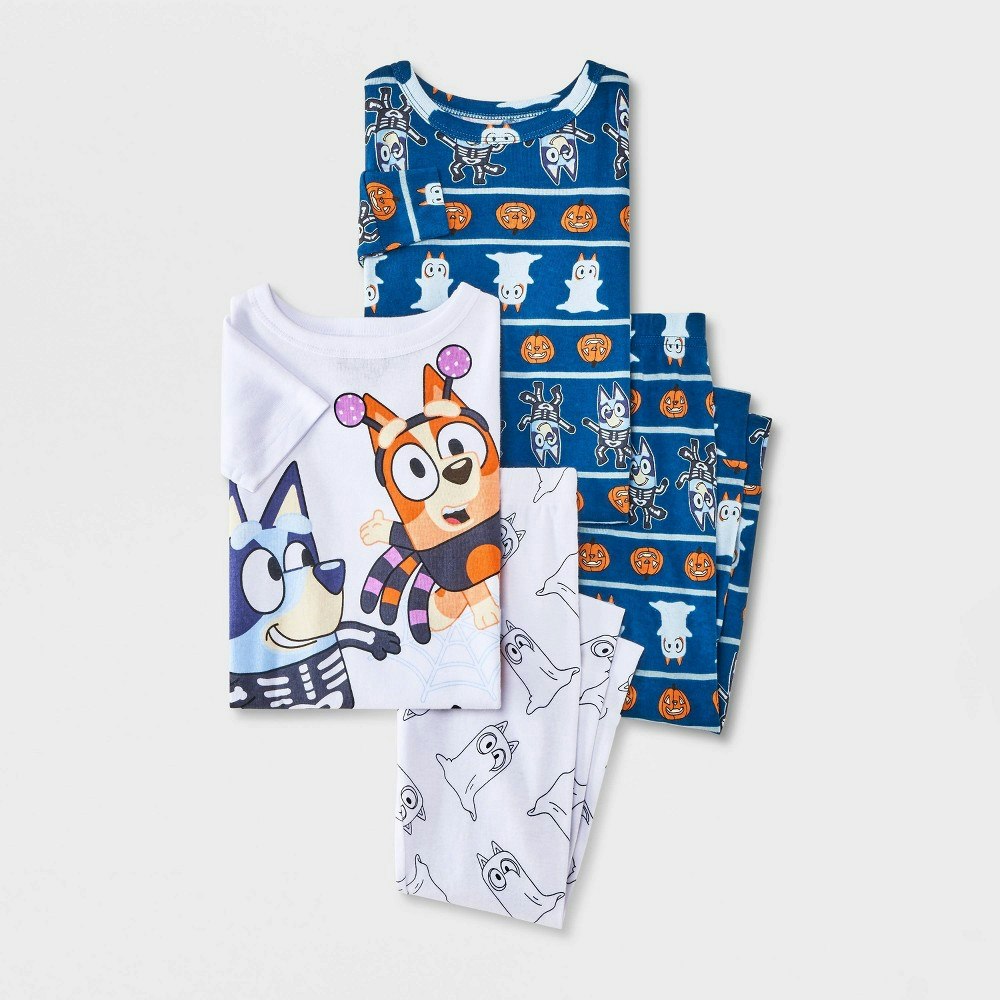 Bluey 4-Piece Cotton Pajama Set: $18