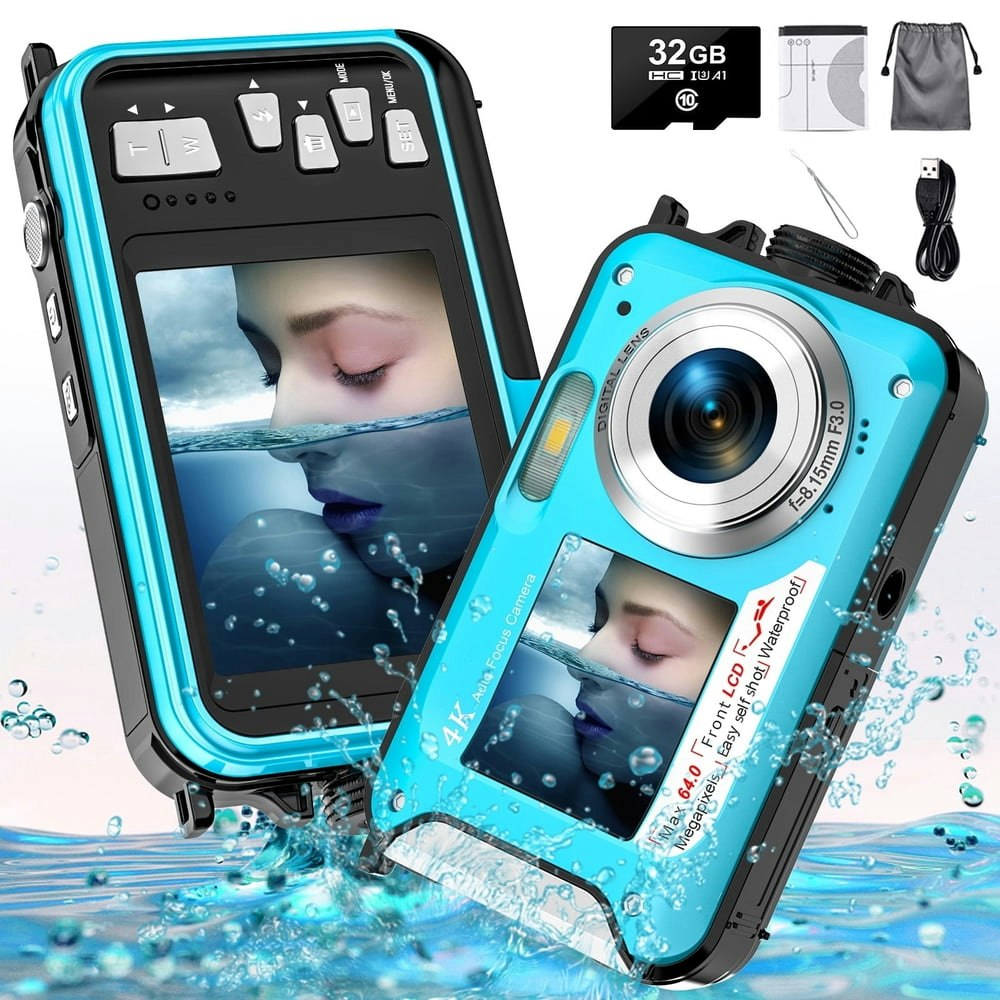 Seree 4K Waterproof Digital Camera: $62.99 Seree 4K Waterproof Digital Camera: $62.99