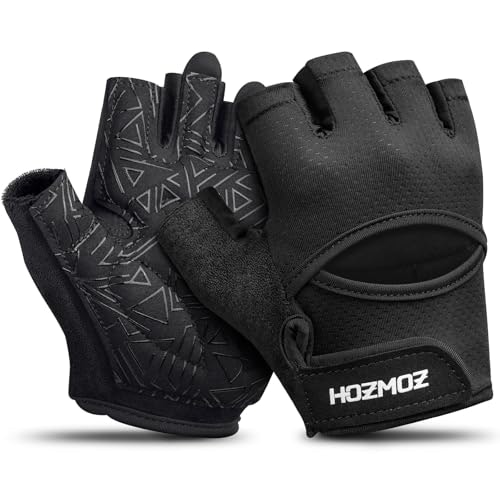 Hozmoz Ventilated Weight Lifting Gloves: $8.49